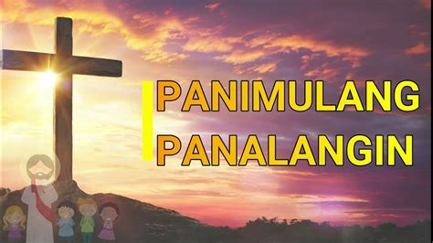 Panimulang Panalangin with Voice Over .